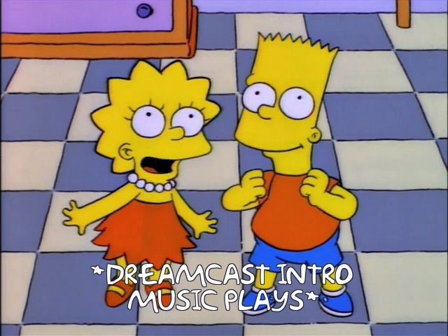 Dreamcast Simpsons