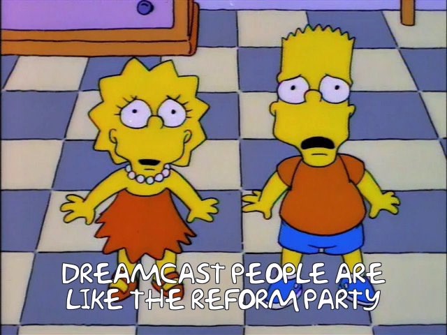 Dreamcast Simpsons