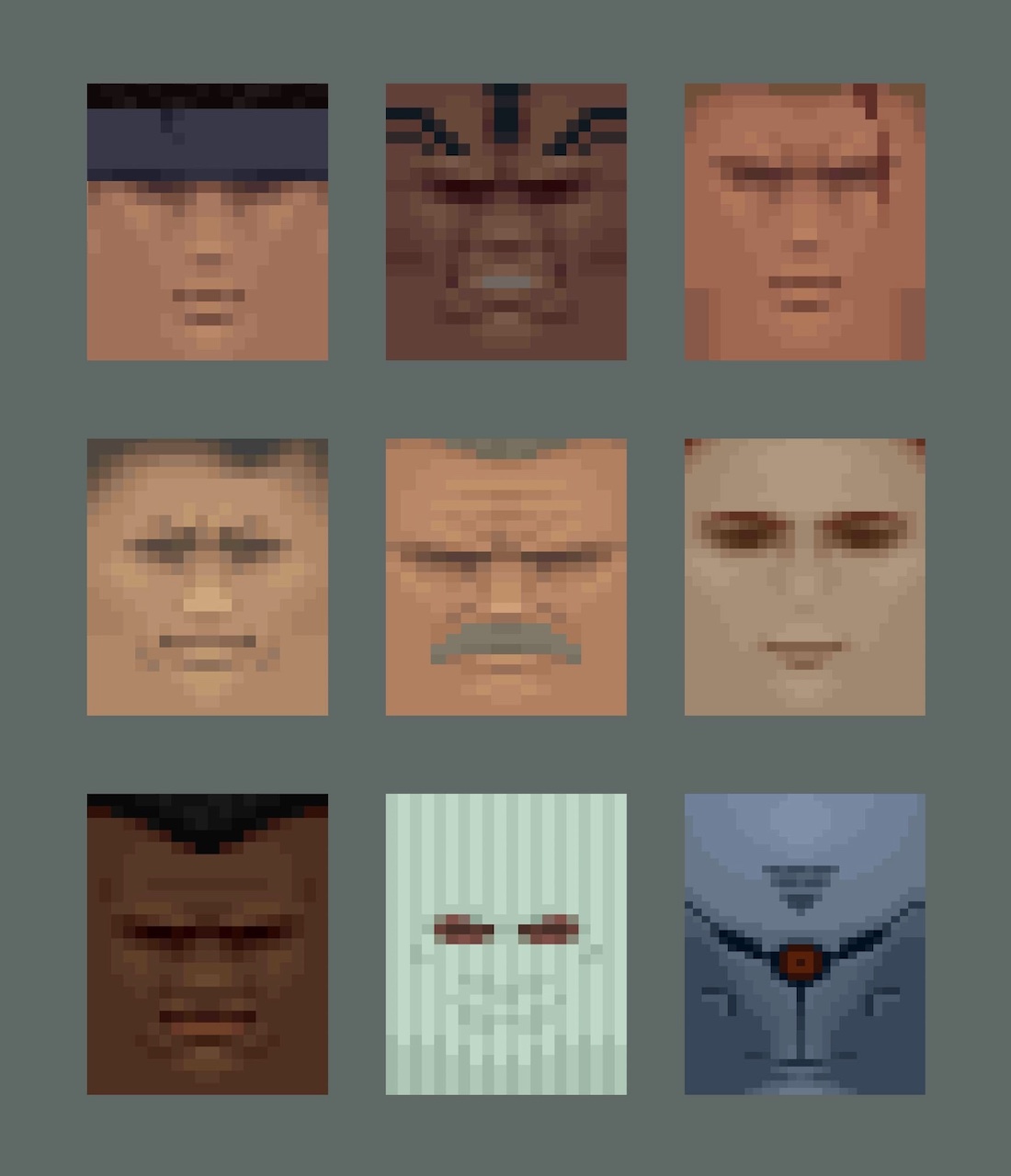 MGS Faces